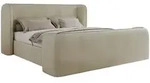 MKS Polsterbett, Beige, Textil, 2-Sitzer, H3, 7-Zonen, Rechteckig, 160x200 cm,