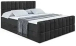 Altdecor Boxbett, Schwarz, Holzwerkstoff, H&ouml;he ca. 20 cm, 120x200 cm,...