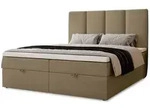 Marpur Boxbett, Braun, Kunststoff, H&ouml;he ca. 12 cm, 200x200 cm, Oeko-Tex&reg; Standard