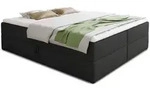 Sofnet Boxbett, Schwarz, Textil, H3, Rechteckig, 160x200 cm, Schlafzimmer,...