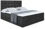 Altdecor Boxbett, Schwarz, Holzwerkstoff, H&ouml;he ca. 20 cm, 160x200 cm,...