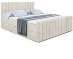 Altdecor Boxbett, Ecru, Holzwerkstoff, H&ouml;he ca. 20 cm, 160x200 cm,...