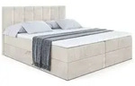 Altdecor Boxbett, Ecru, Holzwerkstoff, H&ouml;he ca. 20 cm, 180x200 cm, Schlafzimmer,