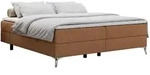 MKS Boxbett, Orange, Textil, 2-Sitzer, H3, Rechteckig, 180x200 cm, Schlafzimmer,