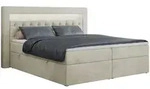 MKS Boxbett, Beige, Textil, 2-Sitzer, H3, Rechteckig, 140x200 cm, Schlafzimmer,