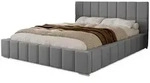 Marpur Polsterbett, Grau, Metall, 180x200 cm, Oeko-Tex&reg; Standard 100, Schlafzimmer,