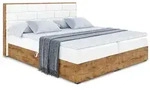 Altdecor Boxbett, Wei&szlig;, Kunststoff, H&ouml;he ca. 20 cm, 120x200 cm, Schlafzimmer,