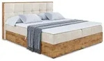 Altdecor Boxbett, Braun, Kunststoff, H&ouml;he ca. 20 cm, 120x200 cm, Schlafzimmer,