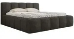 Mirjan24 Polsterbett, Dunkelgrau, Textil, Rechteckig, 160x200 cm, Schlafzimmer,