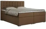 MKS Boxbett, Braun, Textil, 2-Sitzer, H4, Rechteckig, 200x200 cm, Schlafzimmer,