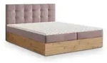 Masseno Boxbett, Rosa, Holz, 180x200 cm, Schlafzimmer, Betten, Boxspringbetten
