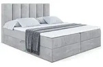 Altdecor Boxbett, Hellgrau, Holzwerkstoff, H&ouml;he ca. 20 cm, 160x200 cm,...