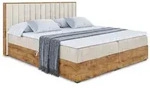 Altdecor Boxbett, Braun, Kunststoff, H&ouml;he ca. 20 cm, 120x200 cm, Schlafzimmer,