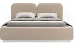 Selsey Polsterbett, Ecru, Textil, 2-Sitzer, 160x200 cm, Schlafzimmer, Betten,