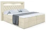 Altdecor Boxbett, Beige, Holzwerkstoff, H&ouml;he ca. 19 cm, 160x200 cm,...