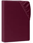 AM Qualit&auml;tsmatratzen Spannbettlaken, Bordeaux, Textil, Uni, F&uuml;llung: