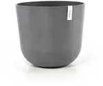 Ecopots Blumentopf, Grau, Kunststoff, Beton Optik, Rund, 48.5 cm, Dekoration,...