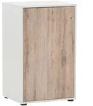 Mid.you Aktenschrank, Wei&szlig;, Wildeiche, Holzwerkstoff, 1 F&auml;cher, 50.9x83.6x41...