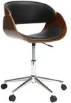 Miliboo Stuhl, Walnuss, Holz, 58x88x52 cm, Arbeitszimmer, B&uuml;rost&uuml;hle,...