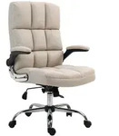 MCW B&uuml;rostuhl, Braun, Textil, 73x120x72 cm, Arbeitszimmer, B&uuml;rost&uuml;hle,...