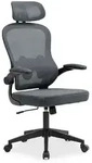 Idimex B&uuml;rodrehstuhl, Grau, Textil, Mode, 63x125x64 cm, Arbeitszimmer, B&uuml;rost&uuml;hle,
