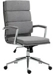CLP Chefsessel, Grau, Metall, 61x107x65 cm, Arbeitszimmer, B&uuml;rost&uuml;hle, Chefsessel