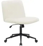 CLP Drehstuhl, Creme, Metall, 62x86x65 cm, Arbeitszimmer, B&uuml;rost&uuml;hle,...