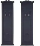 MCW Wandgarderobe, Grau, Holz, Paulownia, 28x109x5 cm, Garderobe,...