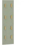Mid.you Garderobenpaneel, Gr&uuml;n, Holzwerkstoff, 30x110.6x2.6 cm,