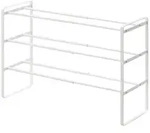 Yamazaki Schwarzes, Wei&szlig;, Metall, einzeln stellbar, 25x46x4 cm, Garderobe,