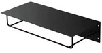 Ml-Design Wandgarderobe, Schwarz, Metall, Rechteckig, 30x15x60 cm, Garderobe,