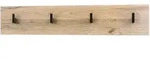 Vladon Garderobenpaneel, Eiche, Holzwerkstoff, 72x14.5x3.5 cm, Garderobe,
