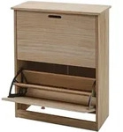 MCW Schuhkipper, Braun, Holzwerkstoff, 60x81x25 cm, Garderobe,...