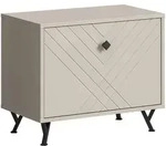 Mid.you Garderobenbank, Beige, Metall, 60x50x35 cm, FSC Mix, Garderobe,