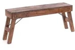 Design Delights Sitzbank, Hellbraun, Holz, 112x48x28 cm, Esszimmer, B&auml;nke,