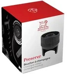 Peugeot Champagnerverschluss, Schwarz, Kunststoff, 4.5x6x4.5 cm, Essen & Trinken,