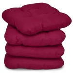 Beautissu Stuhlkissen, Rot, Textil, 40x40 cm, Wohntextilien, Kissen, Sitzkissen