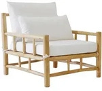 Gardenson Loungesessel, Natur, Holz, Teakholz, massiv, rund, 90x80x90 cm,...