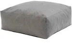 Oviala Outdoor-Sitzsack,, Grau, Textil, 1-Sitzer, Quadratisch,quadratisch, 85x30x85