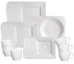 Ritzenhoff Breker Kombiservice, Wei&szlig;, Keramik, 30-teilig, 2x2x2 cm, Essen & Trinken,