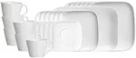 Ritzenhoff Breker Kombiservice, Wei&szlig;, Keramik, 30-teilig, Rund, 2x2x2 cm, Essen &