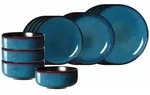 Ritzenhoff Breker Einsteiger-Set, Blau, Keramik, 16-teilig, Rund, 2x2x2 cm, Essen &