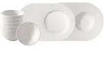 Villeroy & Boch Starter-Set, Wei&szlig;, Keramik, 18-teilig, Rund, 2x2x2 cm, Essen &