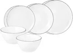 Seltmann Weiden Einsteiger-Set, Wei&szlig;, Keramik, 8-teilig, Rund, 2x2x2 cm, Essen...