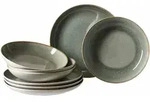Ritzenhoff Breker Tafelservice, Gr&uuml;n, Keramik, 8-teilig, 17x28.5x28.5 cm, Essen &