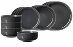 Ritzenhoff Breker Einsteiger-Set, Grau, Keramik, 16-teilig, Rund, 2x2x2 cm, Essen &