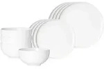 Ritzenhoff Breker Basic-Set, Wei&szlig;, Keramik, 12-teilig, Rund, 2x2x2 cm, Essen &