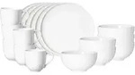 Ritzenhoff Breker Fr&uuml;hst&uuml;cks-Set, Wei&szlig;, Keramik, 18-teilig, Rund, 2x2x2 cm, Essen