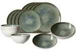 Ritzenhoff Breker Einsteiger-Set, Gr&uuml;n, Keramik, 16-teilig, Rund, 2x2x2 cm, Essen &