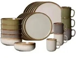Ritzenhoff Breker Kombiservice, Mehrfarbig, Keramik, 24-teilig, Rund, 2x2x2 cm, Essen